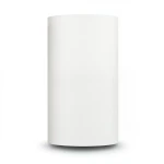 Plain Vinyl Wallpaper 15.6m×106cm Sugar White Color