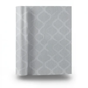 Modern Wall Decoration 15.6m x 106cm Gray