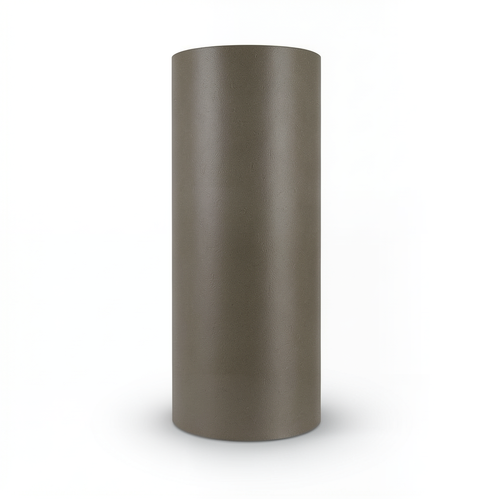 Plain Wallpaper Vinyl Sheath 15.6m x 106cm Dark Beige