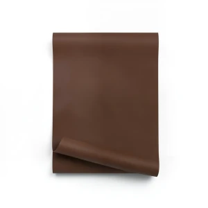 Plain Vinyl Wallpaper 15.6m×106cm Chocolate Brown