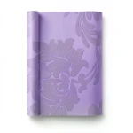 Floral Wallpaper Size 10m×53cm Purple Color