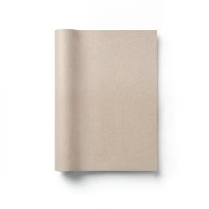Plain Wallpaper Vinyl Sheath 15.6m x 106cm, Light Brown