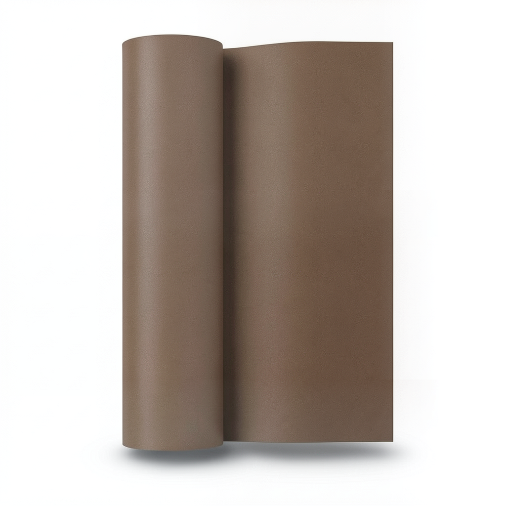 Plain Wallpaper Vinyl Sheath 15.6m x 106cm Brown