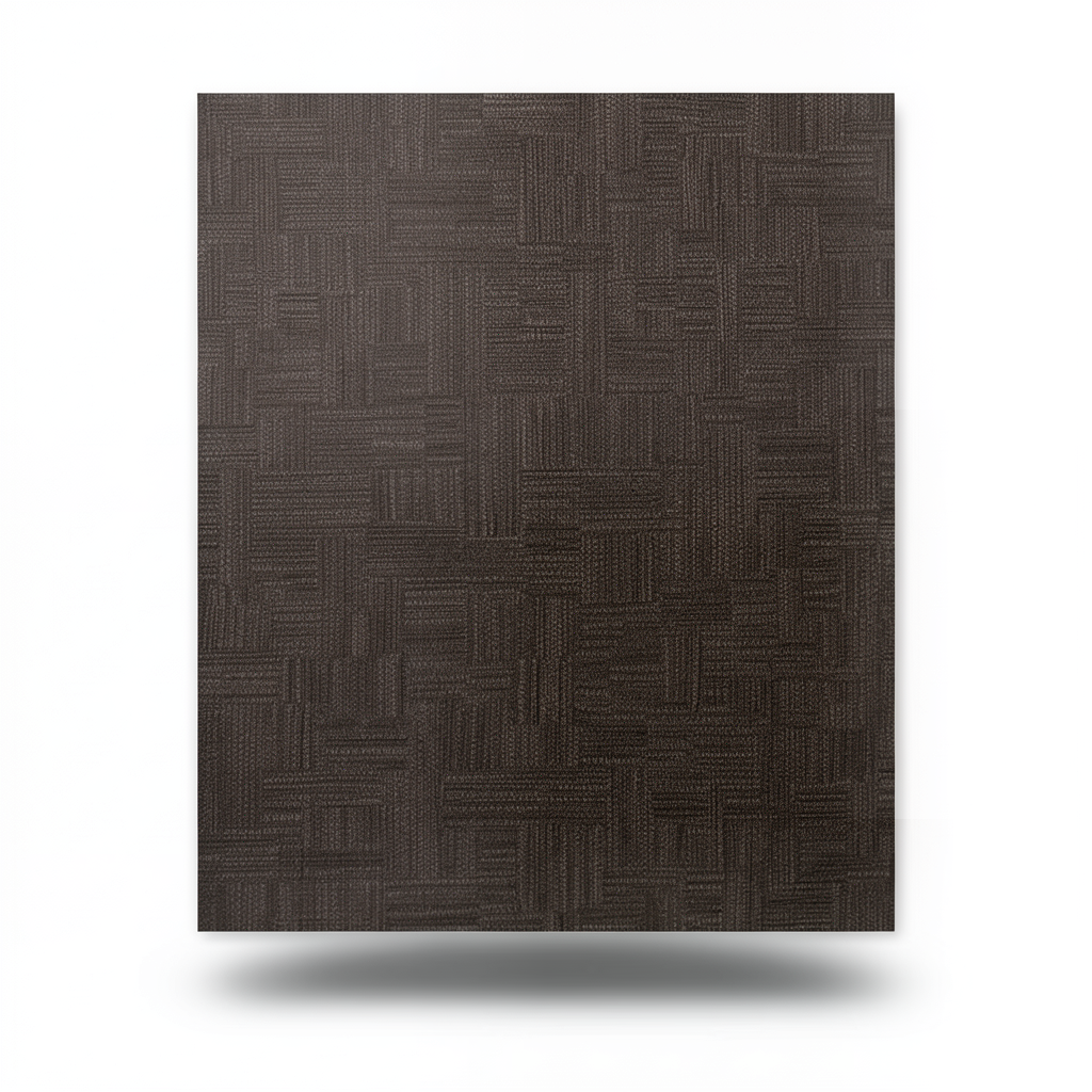 Modern Wall Covering 15.6m x 106cm Dark Brown