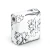 Floral Wallpaper 10m × 53cm Black and White - Image 1