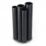 مواسير HDPE من الراجحي PE 100 ضغط 6 بار قطر خارجي 140 مم سمك 8 مم لون اسود