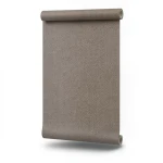 Plain Wallpaper Vinyl Sheath, 15.6m Length x 106cm Width, Brown