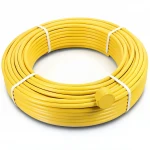 Al-Rajhi HDPE Pipes PE 100 Pressure 6 Bar Outside Diameter 32 mm Thickness 2.3 mm Color Yellow