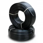 أنابيب HDPE الراجحي PE 100 ضغط 6 بار قطر خارجي 90 مم سمك 5.2 مم لون اسود