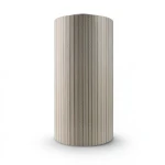 Wallpaper Striped Design Brown Color, Size 15.6m×106cm