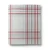 Wallpaper Striped Design Gray with Red, Size 15.6m×106cm - Image 1