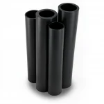 Al-Rajhi  HDPE Pipe PE 100 Pressure 6 Bar Outside Diameter 160  mm Thickness 9.1 mm Black Color