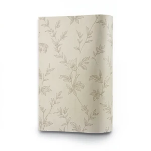 Floral Wall Covering 15.6m x 106cm Beige