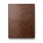 Italian Wallpaper Brown Color, Size 10m×0.70m, Model 12058 