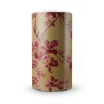 ورق جداري ورود مقاس 10م × 53 سم، لون احمر مع بني، موديل BLACK GOLD 10039-14