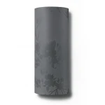 Floral Wall Covering 10m x 53cm, Dark Gray