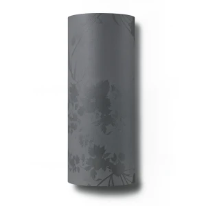 Floral Wall Covering 10m x 53cm, Dark Gray
