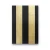 Wallpaper Striped Design Gold with Black, Size 15.6m×106cm - Image 1