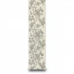 Patterned Wall Paper, Beige with Gray Color, Size 10m×0.70m, Model 12066 