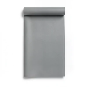Plain Vinyl Wall Covering Length 15.6m Width 106cm Gray