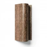 Italian Wall Decoration Brown Color, Size 10m×0.70m, Model 12069 