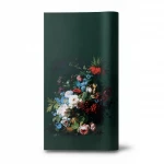 Italian Wall Covering Dark Green Color, Size 10m×0.70m, Model 12070 