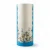 Patterned Wallpaper, Blue with Beige Color, Size 10m×0.70m, Model 12077 