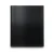 Plain Vinyl Wallpaper 15.6m x 106cm, Black Color - Image 1