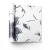 Floral Wallpaper 10m × 53 cm Black and White - Image 1