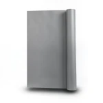 Plain Vinyl Wallpaper 15.6m×106cm Gray Color