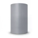 Plain Vinyl Wallpaper 15.6m×106cm Gray Color