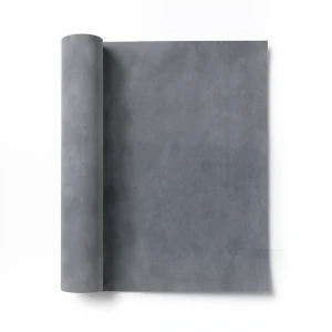 Plain Vinyl Wallpaper 15.6m x 106cm Velvet Gray