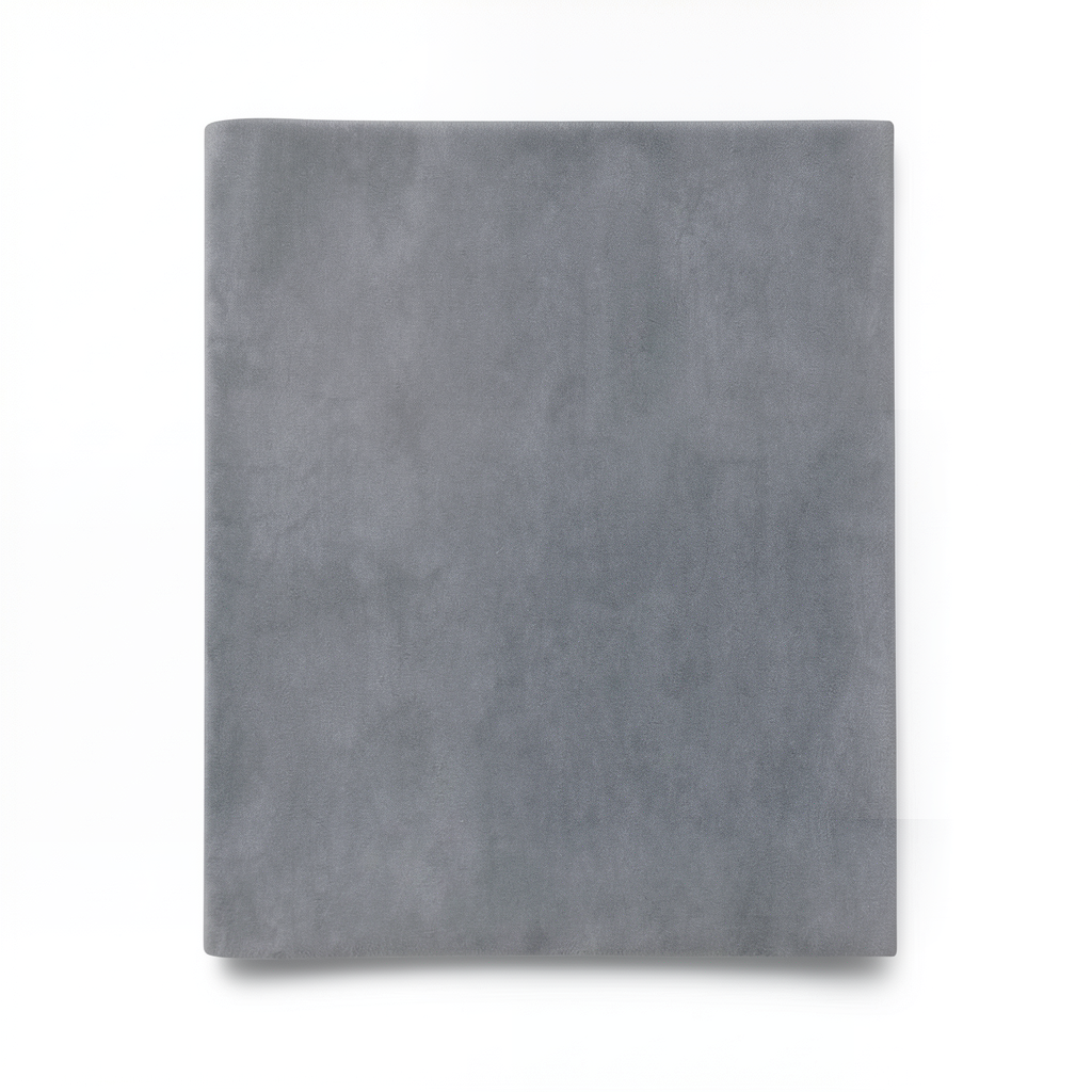 Plain Vinyl Wallpaper 15.6m x 106cm Velvet Gray