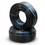 أنابيب HDPE الراجحي PE 80 ضغط 4.8 بار قطر خارجي 63 مم سمك 3.6 مم لون اسود