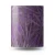 Tree-Patterned Wallpaper Vinyl Sheath 15.6m x 106cm Purple Brown - Image 1