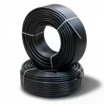 أنابيب HDPE الراجحي PE 80 ضغط 4.8 بار قطر خارجي 75 مم سمك 4.3 مم لون اسود