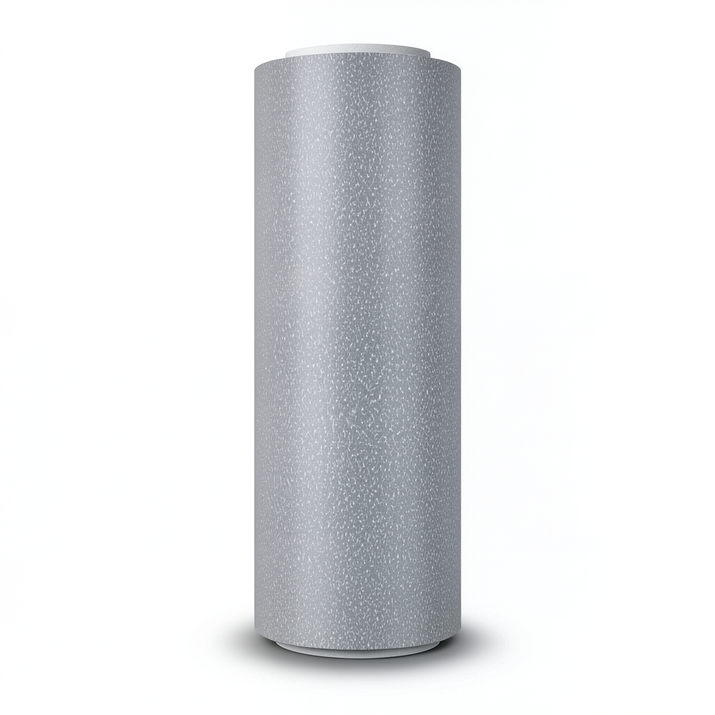 Plain Vinyl Wallpaper 15.6m x 106cm Gray