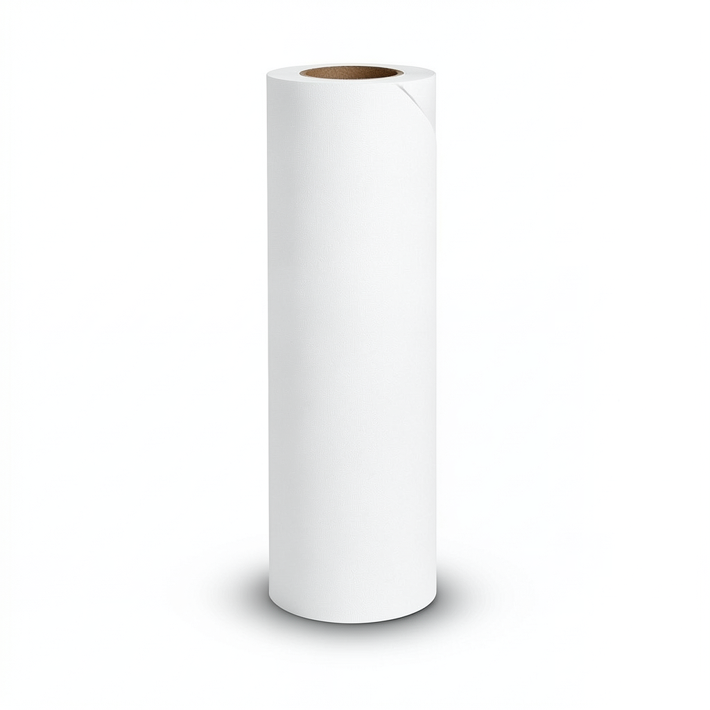 Wallpaper Plain Design 15.6m × 106 cm White Color