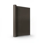 Wallpaper Plain Design Size 15.6m × 106cm Dark Beige