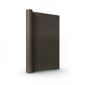 Wallpaper Plain Design Size 15.6m × 106cm Dark Beige