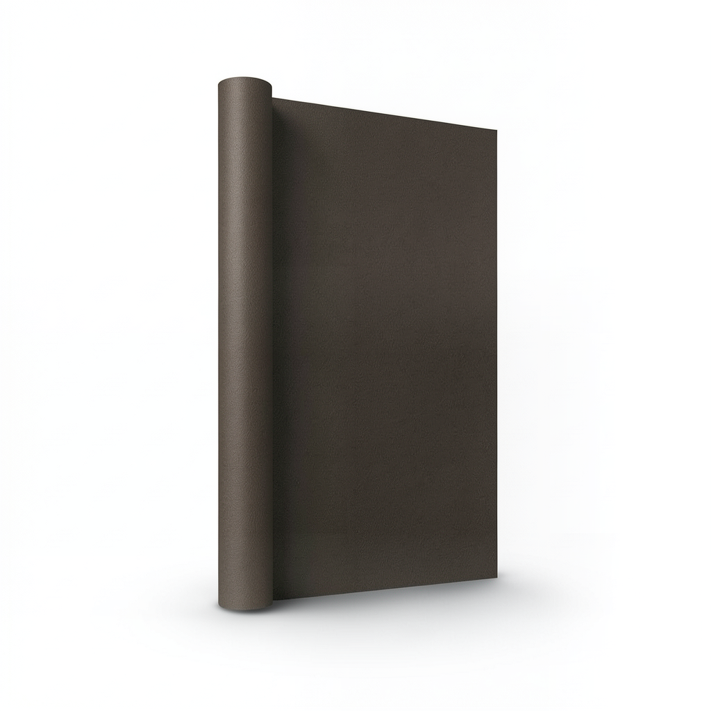 Wallpaper Plain Design Size 15.6m × 106cm Dark Beige