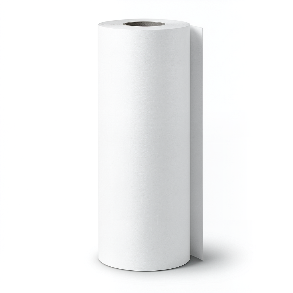 Wallpaper Plain Design 15.6m × 106 cm White Color