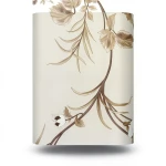 Wallpaper Floral Design Size 10m×53cm Beige Color