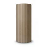 Wallpaper Striped Design Size 15.6m×100cm Brown Color