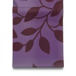 ورق جداري مشجر غلاف فينيل 10 م × 53 سم بنفسجي عنابي
