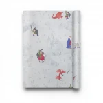 Youth and children wall decoration, gray color, length 10 m, width 0.53 m, model 297706 