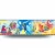 German wall covering for youth and children, size 10 m x 0.53 m, blue and yellow color, model 297805 