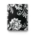 Wallpaper Floral Design 10m×53cm Black and White Roses - Image 1