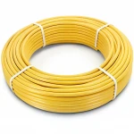 Al-Rajhi HDPE Pipes PE 80 Pressure 4.8 Bar Outside Diameter 20 mm Thickness 2.3  mm Color Yellow