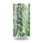 Tree-Patterned Wallpaper Vinyl Sheath 15.6m x 106cm White Green